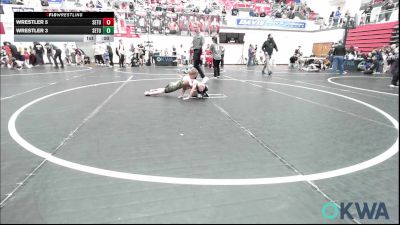 43 lbs Consi Of 8 #1 - Brantley Lynn, Lexington Wrestling Club vs Holsten Bridges, NGC