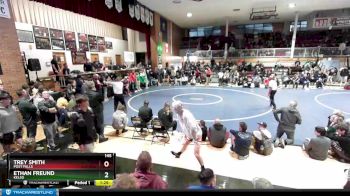 145 lbs Semifinal - Ethan Freund, Kelso vs Trey Smith, Post Falls