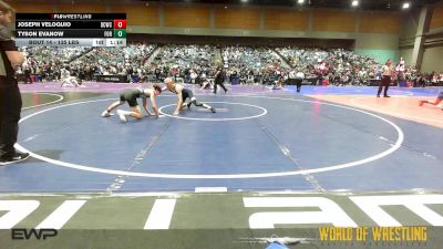 135 lbs Round Of 128 - Joseph Veloquio, Dark Cloud Wrestling Club vs Tyson Evanow, Fortuna