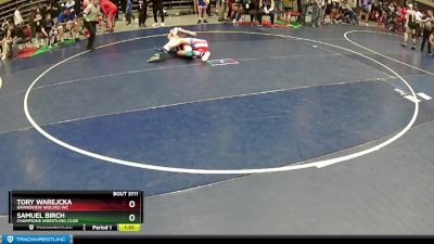 175 lbs Quarterfinal - Samuel Birch, Champions Wrestling Club vs Tory Warejcka, Grandview Wolves WC