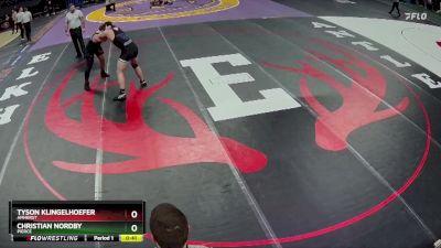 Cons. Round 2 - Tyson Klingelhoefer, Amherst vs Christian Nordby, Pierce