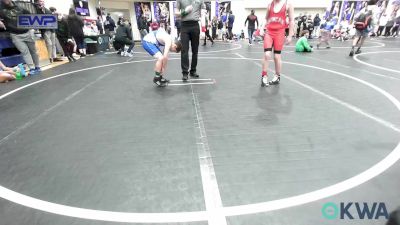 100 lbs Round Of 16 - Jett Terry, Duncan Demons vs Rhett Biggers, HBT Grapplers