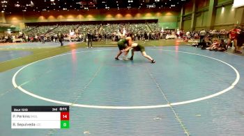 215 lbs Round Of 16 - Adam Farha, Poway vs Earl Ingle, West Linn