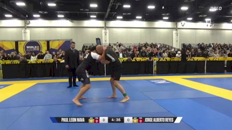 Jorge Alberto Reyes vs Paul Leon Nava 2024 World IBJJF Jiu-Jitsu No-Gi Championship