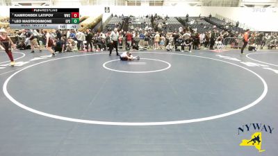 75 lbs Cons. Semi - Kamronbek Latipov, Willpower Wrestling Club vs Leo Mastrosimone, GPS