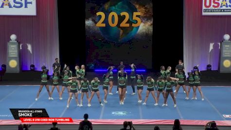 Brandon Allstars - Smoke [2025 L6 U18 Coed Non Tumbling Prelims] 2025 The Cheerleading Worlds