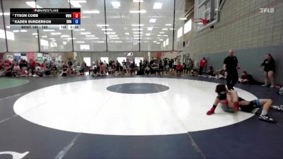 144 lbs 3rd Place Match - Tyson Cobb, Weiser Wrestling Club vs Kaden Bunderson, Sublime Wrestling Academy