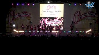 Power Athletics - Maryland - 4orce [2024 L4 Senior Day 2] 2024 Champion Cheer and Dance Grand Nationals