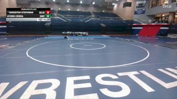 106 lbs Champ. Round 1 - Kingston Stephens, Dallas Jesuit College Prep School vs Ayden Cerda, Conroe Caney Creek