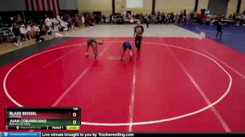 106 lbs Champ. Round 2 - Juan Cobarruvais, Rochester Mayo vs Blake Beissel, Hastings