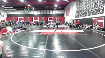 138 lbs Round 3 (12 Team) - Evan Simms, American Falls vs Joben Whitmore, South Freemont