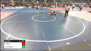 120 lbs Consi Of 16 #2 - Daniel Soto, Jefferson WC vs Jaben Villerreal, Riverdale Ridge