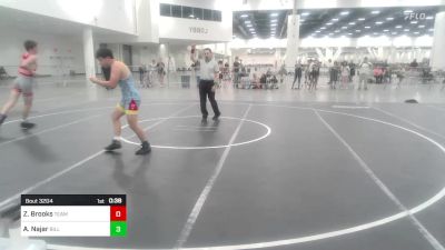 137 lbs Consi Of 16 #1 - Zadyn Brooks, Team Grand Valley Elite vs Amelio Najar, Billings Wrestling Club