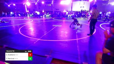 58 lbs Round Of 16 - Uriah Guebara, Maize WC vs Tucker Percival, Neosho Youth Wrestling