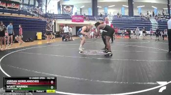 152/160 Semifinal - Wyatt Warren, Unattached vs Jordan Moreland(160), Marchman