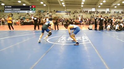 126 lbs Consi Of 4 - Ej Vass, NY vs Dominic Cordero, TN