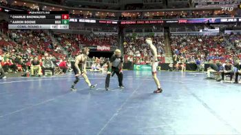 2A-132 lbs Cons. Round 4 - Aaron Boone, Washington vs Charlie Showalter, Hampton-Dumont-CAL