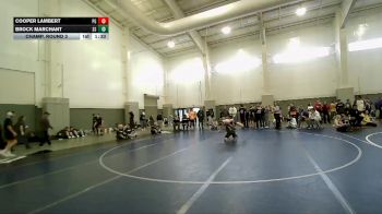 132 lbs Champ. Round 3 - Cooper Lambert, Pleasant Grove vs Brock Marchant, South Summit