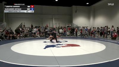 74 lbs Cons. Round 1 - Griffin Lundeen, Wolves Wrestling Club vs Alexander Uryniak, DMV RTC