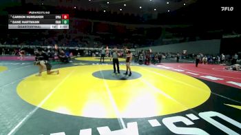 6A Boys 175 lbs Quarterfinal - Carson Hunsaker, Sprague Boys vs Dane Hartmann, Franklin Boys