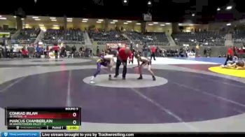 106 lbs Round 5 (6 Team) - Marcus Chamberlain, 4A Baker/Powder Valley vs Conrad Irlam, 4A Sisters