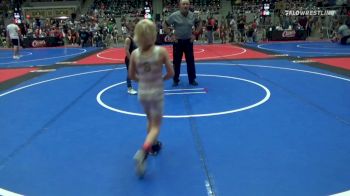 58 lbs Round Of 16 - Riley Rice, Salina Wrestling Club vs Oakley Otwell, Honey Badgers Wrestling Club