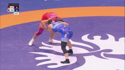 55 kg Final 3-5 - Anastasia Blayvas, Germany vs Nagisa Harada, Japan