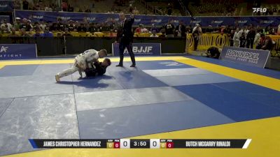 Butch McGarry Rinaldi vs James Christopher Hernandez 2026 Pan Kids Jiu-Jitsu IBJJF Championship