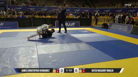 Butch McGarry Rinaldi vs James Christopher Hernandez 2026 Pan Kids Jiu-Jitsu IBJJF Championship