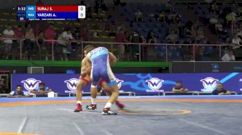 55 kg 1/8 Final - Suraj Suraj, India vs Alexandru Varzari, Romania