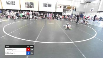 76 lbs Quarterfinal - Joseph Fleming, Mat Assassins Red vs Dominick Sindone, Team Ohio