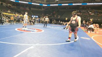 285 Class 4 lbs Cons. Round 2 - Albert Reinberg, St. Louis University High vs Reed Jackson, Glendale