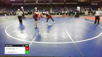 215 lbs Semifinal - Manuel Mengata, Tewksbury vs Shawn Boudreau, Alvirne