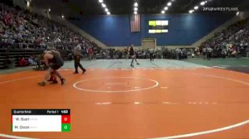 1 lbs Quarterfinal - Wyatt Bush, Grundy vs Malachai Dixon, Mathews