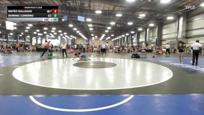 120 lbs Rr Rnd 3 - Mateo Gallegos, 4M Power vs Dominic Cordero, Team 922