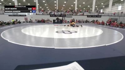 125 lbs Juliet Martin, California Gold vs Morgan Johnson, Wisconsin