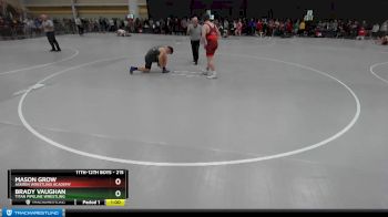 215 lbs Cons. Round 2 - Brady Vaughan, Titan Pipeline Wrestling vs Mason Grow, Askren Wrestling Academy