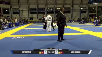 Yuta Shimada vs Jun Yong Cho 2026 World Jiu-Jitsu IBJJF Championship