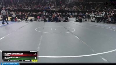 5A 170 lbs Semifinal - Hudson Rogers, Meridian vs Rustan Cordingley, Highland