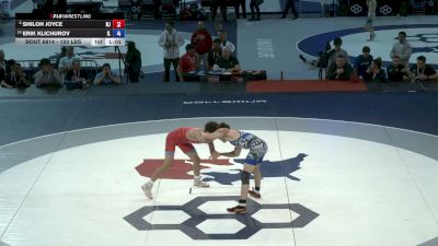 120 lbs Quarters - Shiloh Joyce, New Jersey vs Erik Klichurov, Illinois