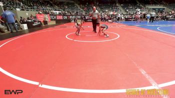 64 lbs Consi Of 16 #1 - Ren Tse, Greater Heights Wrestling vs Oaklen Mai, Central Kansas Young Lions