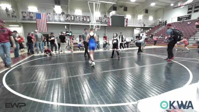 100 lbs Rr Rnd 3 - Hazel Blubaugh, Perry Wrestling Academy vs Blake Holzbaugh, Team Guthrie Wrestling