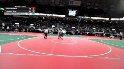 287 lbs Cons. Round 4 - Darius Silz, HAR1 vs Logan Smith, WIL3
