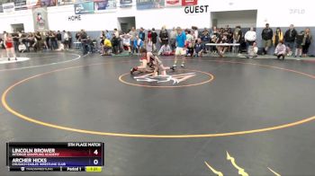 102 lbs 5th Place Match - Archer Hicks, Chugach Eagles Wrestling Club vs Lincoln Brower, Interior Grappling Academy