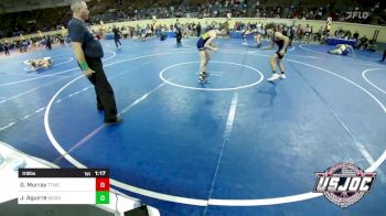 119 lbs Final - Gunner Murray, Team Tulsa Wrestling Club vs Julio Aguirre, Woodward Youth Wrestling