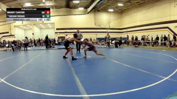 133 lbs Cons. Semi - Brady Carter, East Stroudsburg University vs Julian Rojas, Rochester Christian