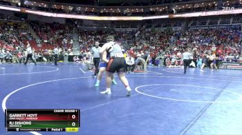 1A-285 lbs Champ. Round 1 - RJ Dishong, Griswold vs Garrett Hoyt, Iowa Valley, Marengo