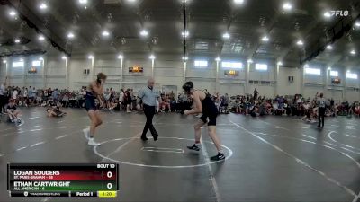 150 lbs Round 4 (6 Team) - Logan Souders, St. Paris Graham vs Ethan Cartwright, All American