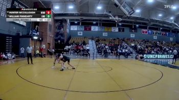 125 lbs Cons. Round 3 - William Finnearty, Limestone vs Hunter McCullough, Newberry