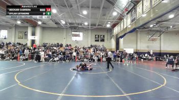 113 lbs Quarterfinal - Matthew Salas, Dedham vs Kayden Plumb, Norton